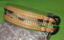 Halsband mit Fellbesatz