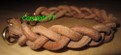 Halsband rustikal geflochten