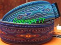 Halsband Lava Leder mint 