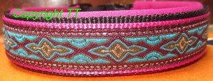 Halsband Gurtband doppelt Lava