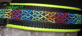 Halsband Knoten bunt