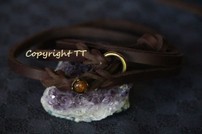 Show- oder Arbeitsleine Amber Stone 