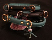 Halsband Nappaleder rundgesäumt Zugstopp
